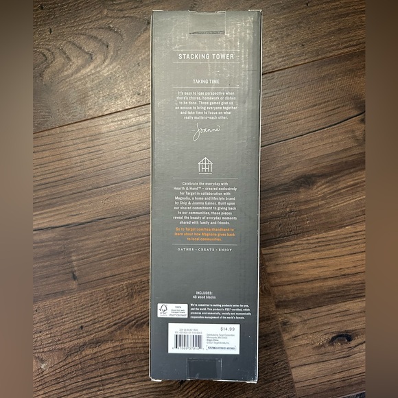 Hearth & Hand Multicolor Stacking Tower - Picture 2 of 2